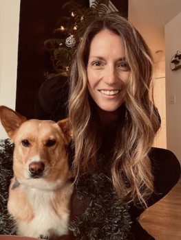 instructor Ali with dog